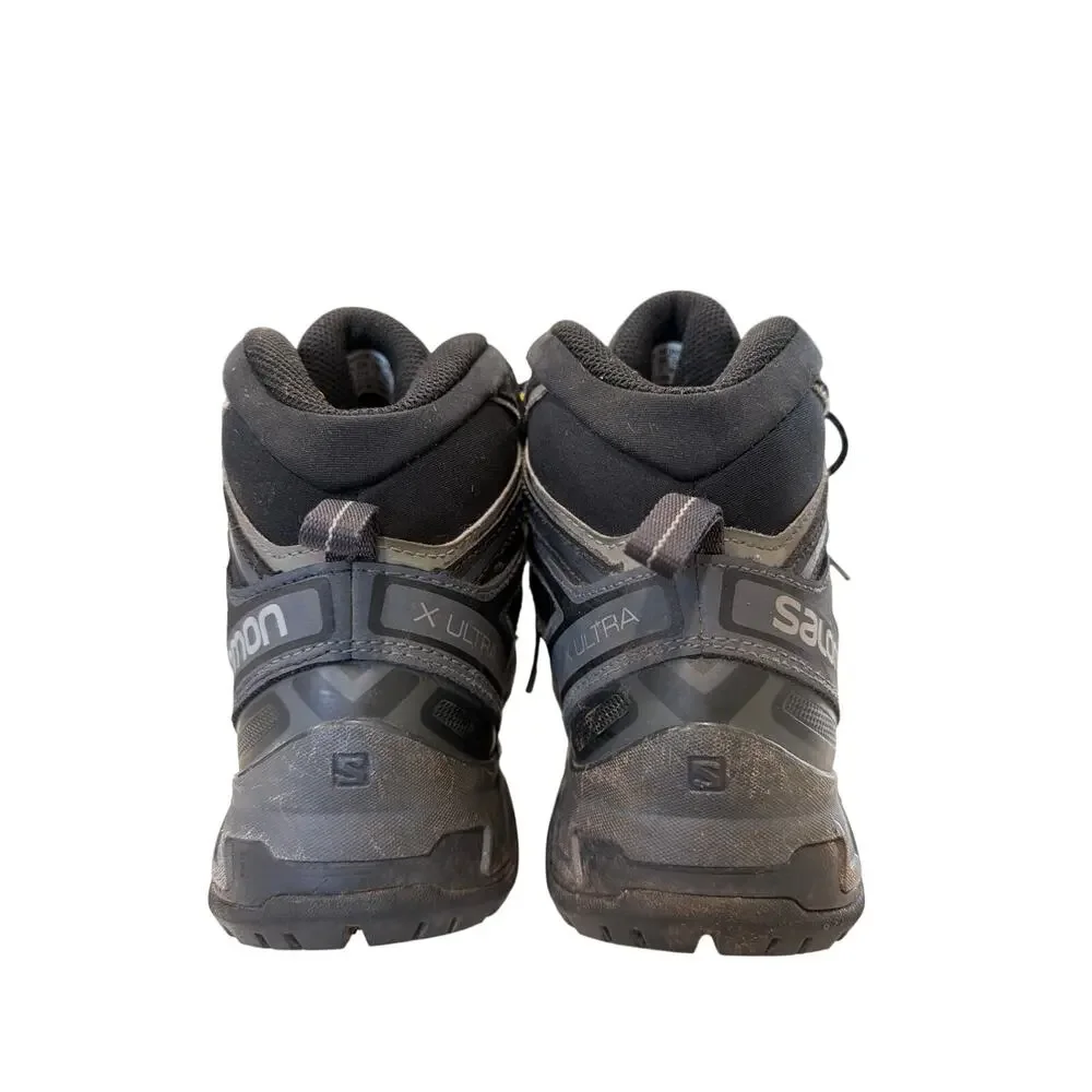 Salomon Men's 8 X Ultra 3 Mid GTX hiking boots black/grey Contagrip Trails